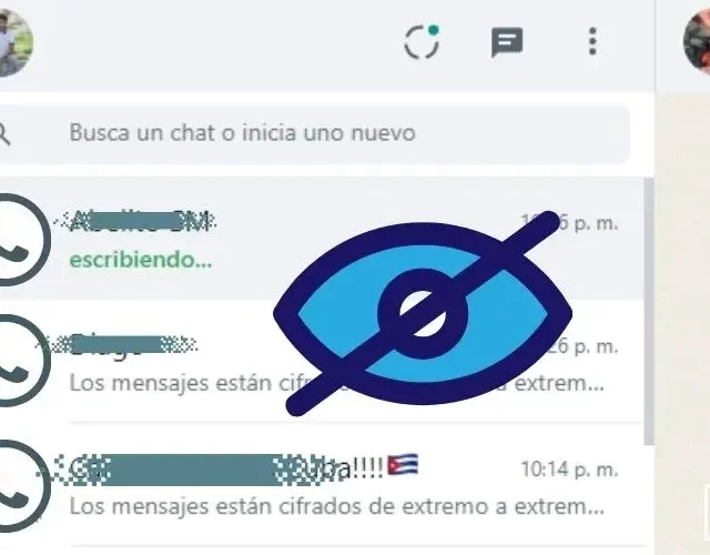 Cómo ocultar el "escribiendo" en Whatsapp