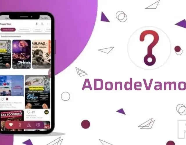 ADondeVamos aplicación de Eventos